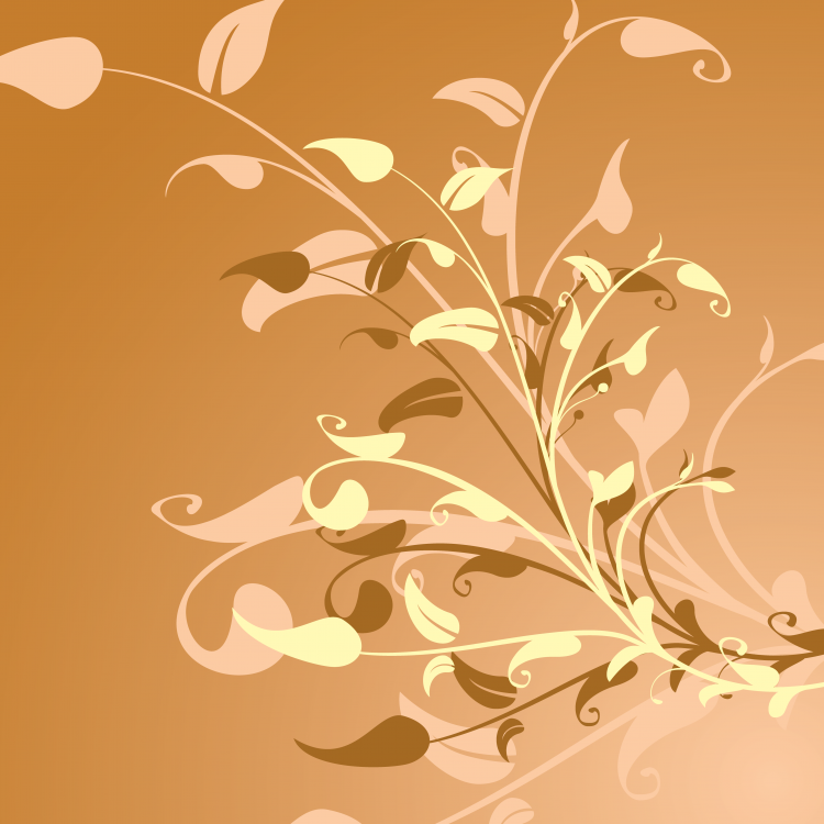 free vector Vector Flower Decoration Background